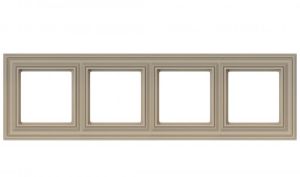 Raam Liregus Retro 4-ne beež