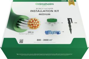 Robotniiduki paigalduskomplekt Grimsholm Robot Mower Installation Kit Medium 800-2000 m²