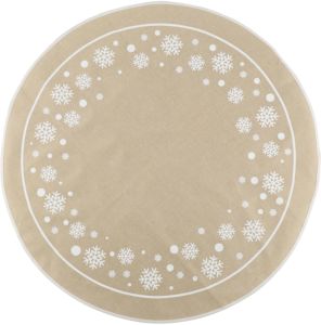 Kuuse aluslina Winteria Ø 100 cm, lumehelbed