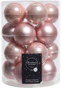 Kuuseehe pall 6 cm, 20 tk/pk roosa