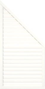 Aiaelement Palmako Nina 90 x 90/180 cm, valge