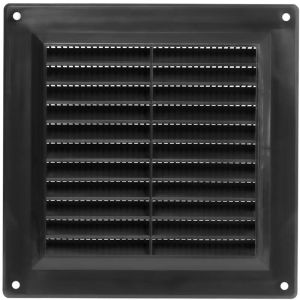 Ventilatsioonirest Europlast VR must 150 x 150 mm