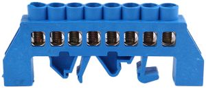 Null-latt DIN-liistule isoleeritud Orno N 8 sinine