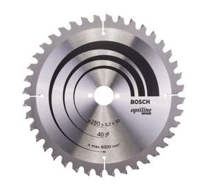 Saeketas Bosch Optiline Wood 250 x 30 mm