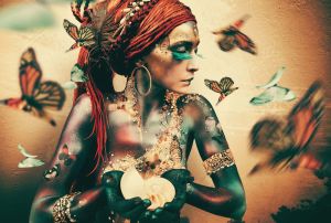 Sisustuspilt Glass Reinders Bohemian Chic 78 x 116 cm