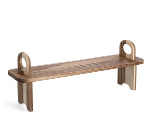Serveerimisalus jalgadel Zeller acacia 59 x 16 x 22 cm