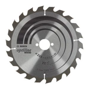 Saeketas Bosch 216 x 30 mm Z22