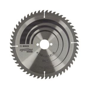 Saeketas Bosch Optiline Wood 216 x 30 mm T54