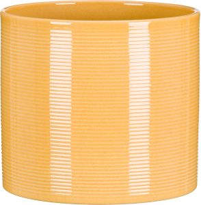 Ümbrispott Ø 16 cm, kollane