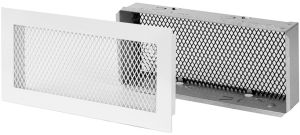 Kaminarest Europlast MRK raami ja võrguga 250 x 120 mm valge