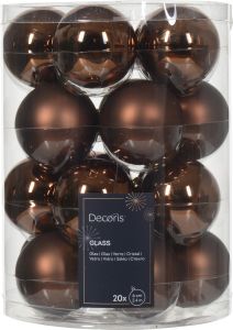 Kuuseehe pall 6 cm 20 tk/pk, pruun