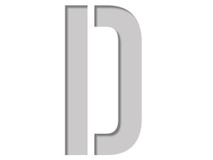 Šabloon kirjatäht Plage 9,5 x 9,5 cm