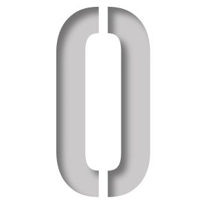 Šabloon kirjatäht Plage 9,5 x 9,5 cm