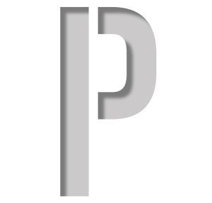 Šabloon kirjatäht Plage 9,5 x 9,5 cm