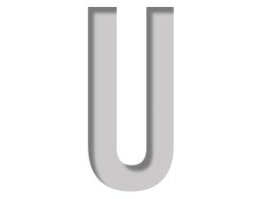 Šabloon kirjatäht Plage 9,5 x 9,5 cm