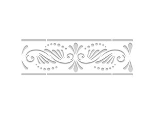Šabloon Arabesques 40 x 15 cm