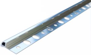 Plaadiliist Dione ümar alu hõbedane läikiv10 x 2500 mm