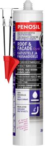 Hübriidhermeetik Penosil Roof&amp;Facade Crystal 290 ml