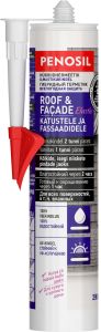 Hübriidhermeetik Penosil Roof&amp;Facade Elastic 290 ml punakaspruun