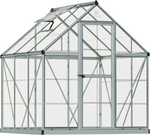 Kasvuhoone Palram-Canopia Harmony 3,4 m², hõbedane
