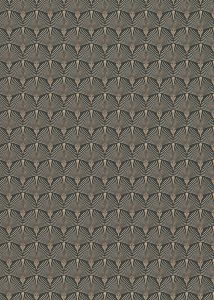 Fliistapeet Erismann Versailles 10346-15, must/kuldne