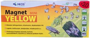 Liimpüünis Holding Invest Magnet Yellow mini 20 tk