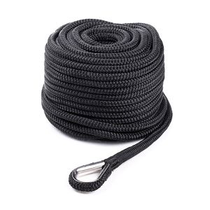 Ankruots Qvarken Dockline kousiga must 14 mm x 40 m