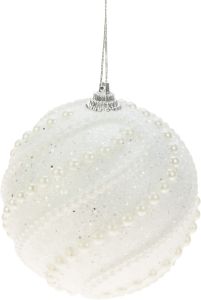 Kuuseehe pall Ø 8 cm, valge