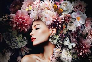 Sisustuspilt Reinders Luxuri Flowers 78 x 116 cm