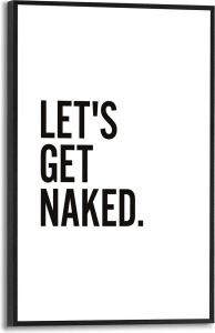 Sisustuspilt Reinders Let&#039;s get naked 20 x 30 cm