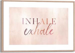 Sisustuspilt Reinders Inhale Exhale 20 x 30 cm