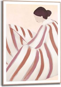 Sisustuspilt Reinders Striped Figure 50 x 70 cm