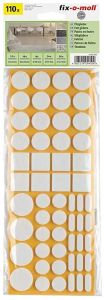 Mööblivilt Fix-o-moll pruun/valge 110 tk