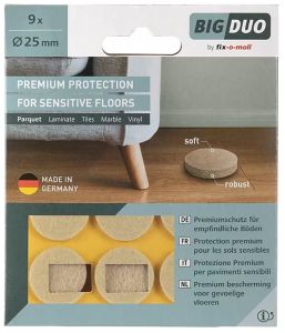 Mööblivilt Fix-o-moll 25 mm 9 tk