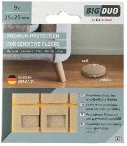 Mööblivilt Fix-o-moll 25 x 25 mm 9 tk