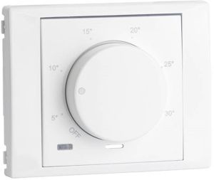 Põrandakütte termostaat Efapel Apolo valge