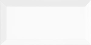 Seinaplaat Metro läikiv valge 10 x 20 cm