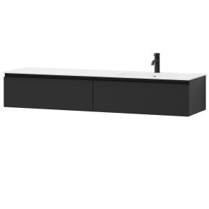 Mööblikomplekt Camargue Skärgård IQ+ Classic  parem mattmust 2 x 80 cm