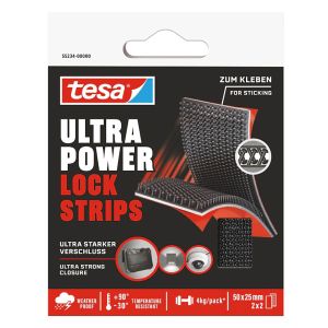 Ultra Power Lock Strips tesa ribad 5 cm x 25 mm 2 tk/pk