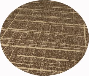 Vaip Ø 160 cm, pruun