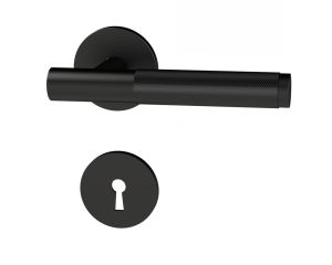 Ukselink Habo Paris must võtmekilbiga