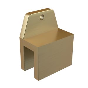 Dušiklaasi kinnitus Nordium 3 x 4 cm Messing
