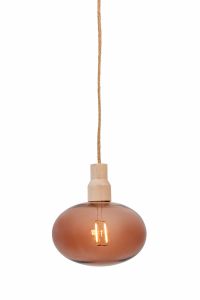 LED-dekoratiivne valgusti Airam Luoto pruun Ø 15 cm