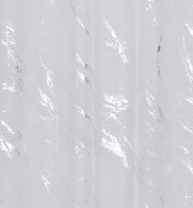 Kardin Storm 140 x 160 cm, valge/hõbe