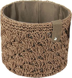 Paberkorv Valley Ø 19 x 16 cm, pruun
