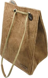 Sametkangast kott 35 x 30 x 51 cm, pruun