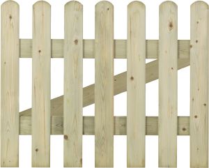 Värav Nordic Fense Fyn 100 x 80 cm