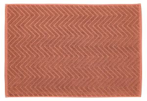 Vannitoavaip Diaqua Chevron 50 x 70 cm, mitu värvivalikut Punakaspruun