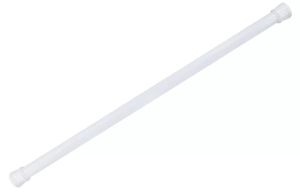 Dušilatt Diaqua valge 80-130 cm Ø 22 mm