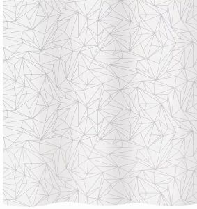 Dušikardin Peva Prisma hall/valge 180 x 200 cm